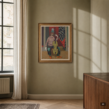 Pelle Åberg, Clown with cello.
