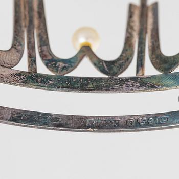 Karl-Erik Palmberg, brudkrona, silver, Alton, Falköping 1967.