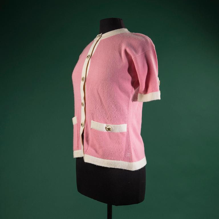 A cardigan by CHANEL.