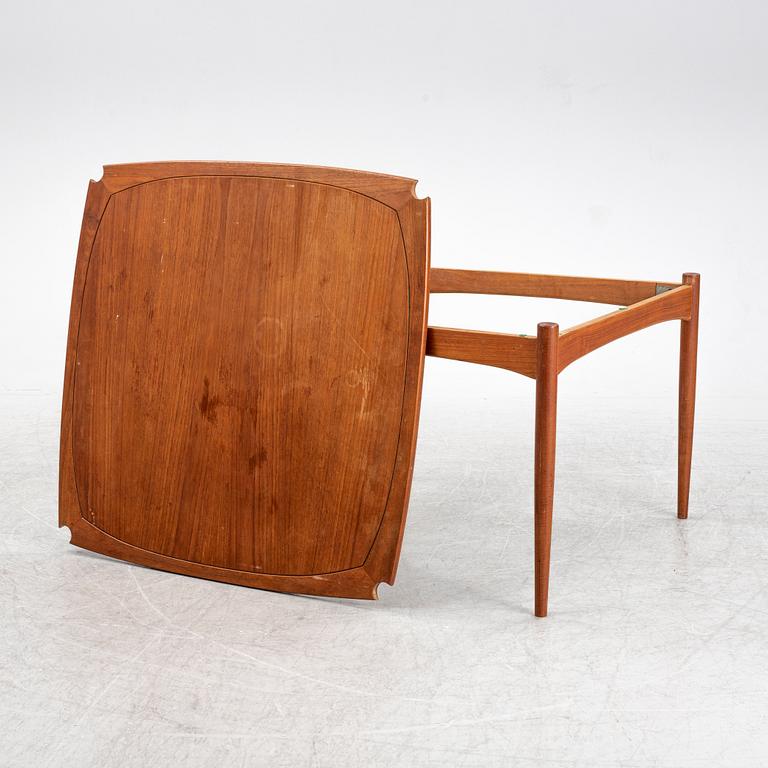 A teak coffee table, Denmark, mid 20th Century.