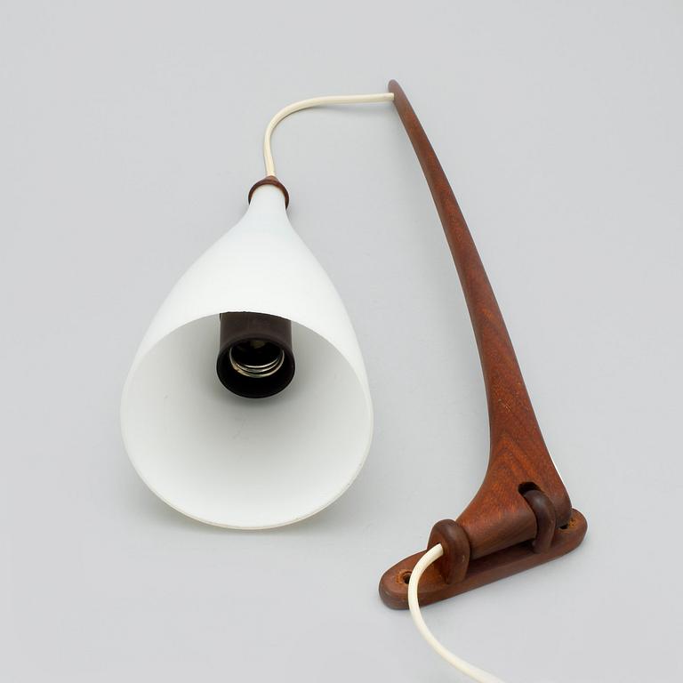 VÄGGLAMPA, 1950/60-tal.