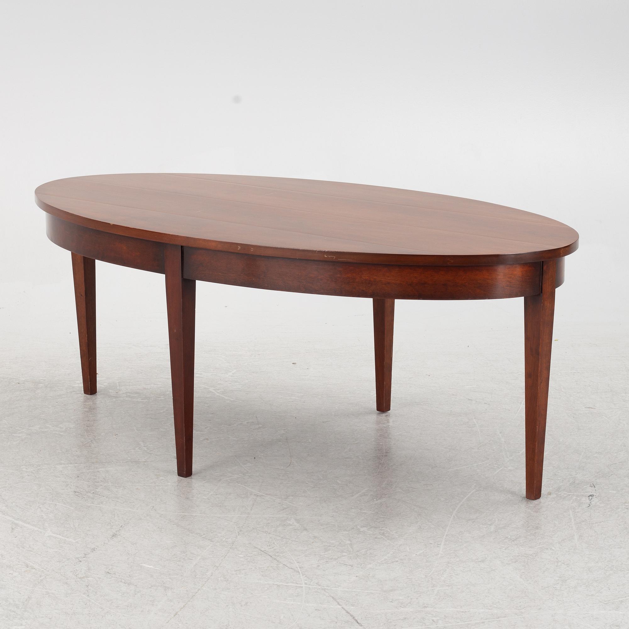 Soffbord, 1900-talets andra hälft.