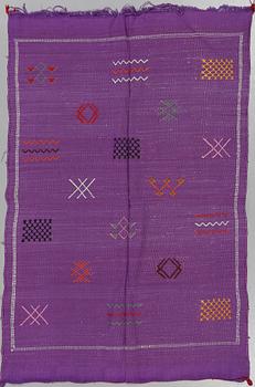 MATTA, silke, Nordafrika, sent 1900-tal, 140x95 cm.