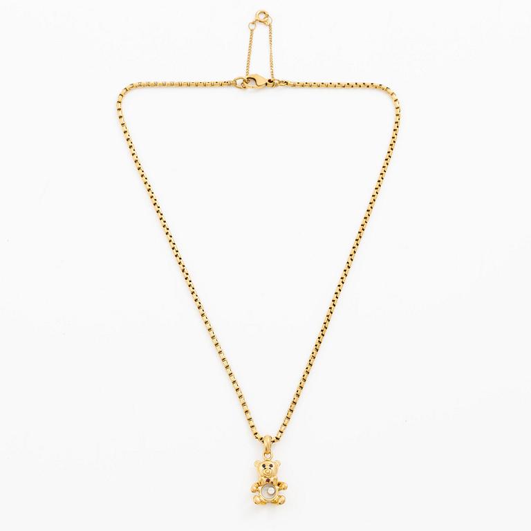Chopard hänge i form av en teddybjörn.