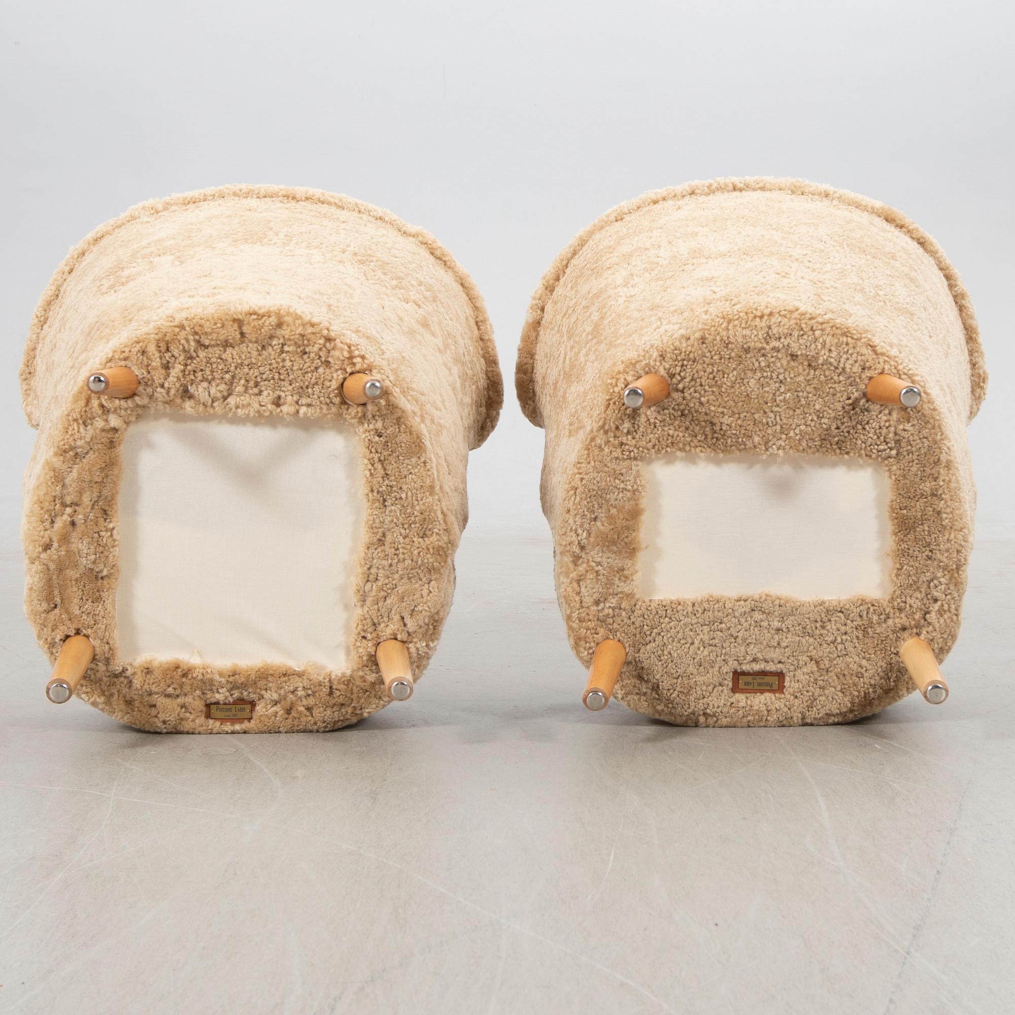 Fåtöljer, ett par, Swedish Modern, 1940-tal.