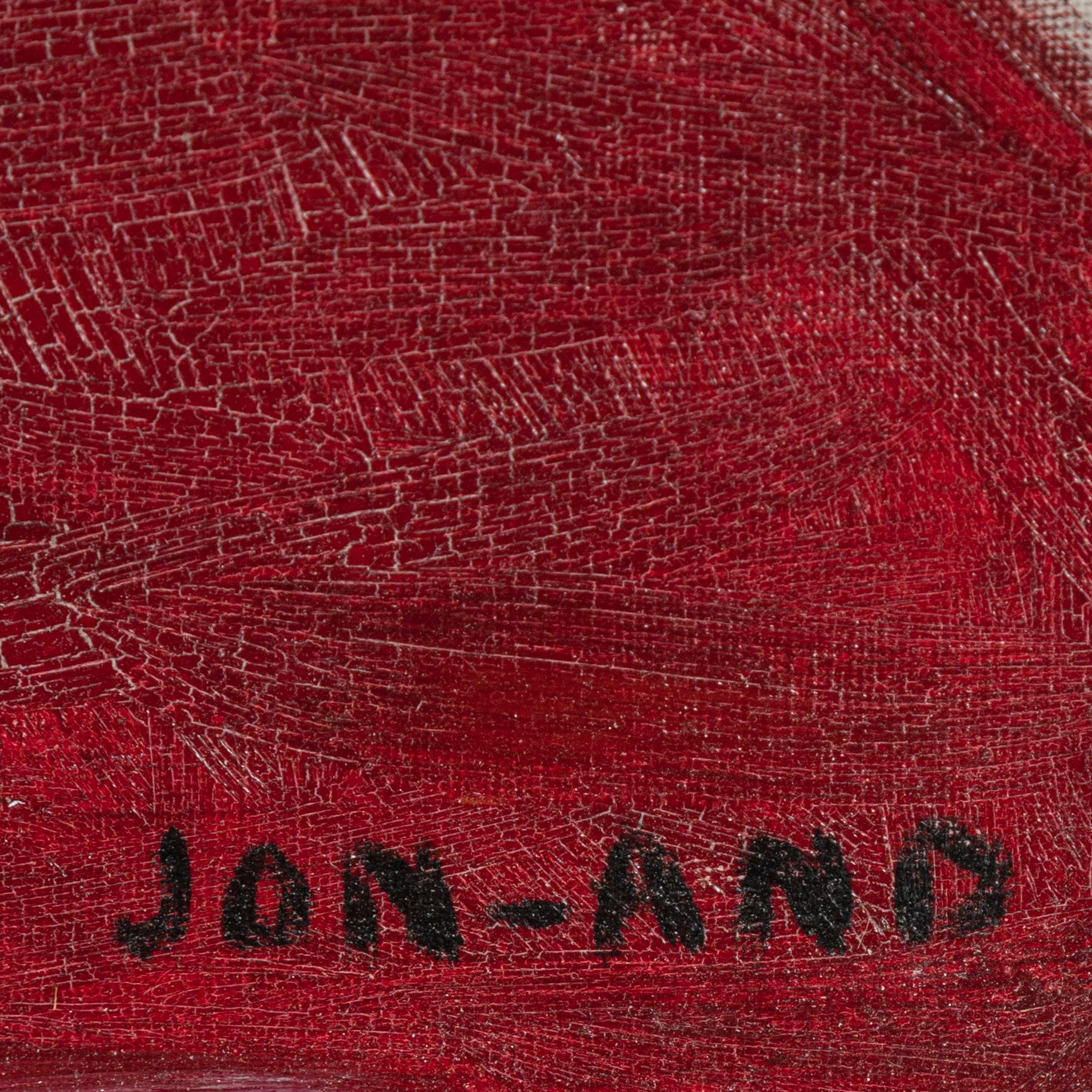 John Jon-And, oil on canvas, signed, verso dated 1918.