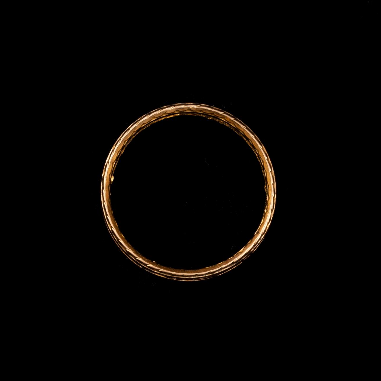 RING, 18K guld, "Filigran" Kalevala Koru, 1960. Vikt ca 4,2 g.