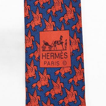 Hermès, slipsar, tre st.