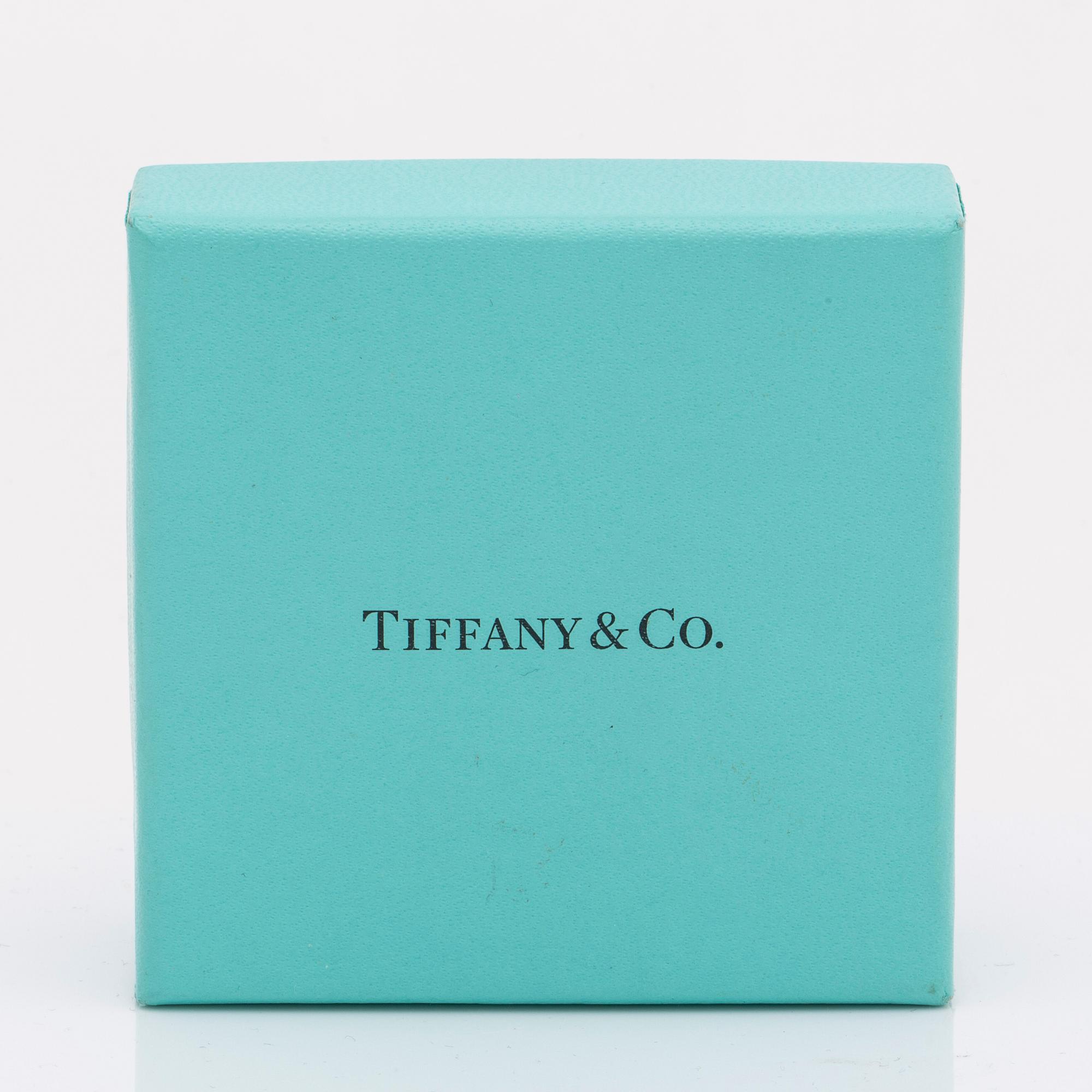 Tiffany & Co, necklace 18K gold, Elsa Peretti "Starfish" small approx 10 mm, original box, dustbag and shoppingbag.