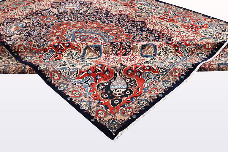 A carpet, Kashmar, ca 378 x 300 cm.