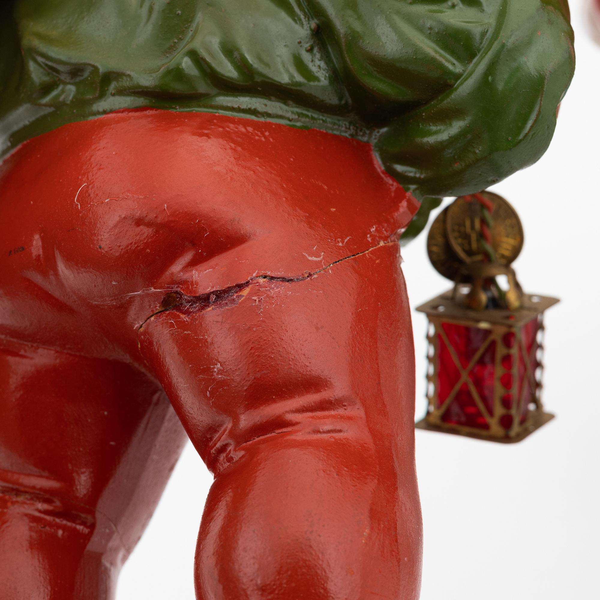 Three ceramic garden gnomes, Germany, second half of the 20th century.