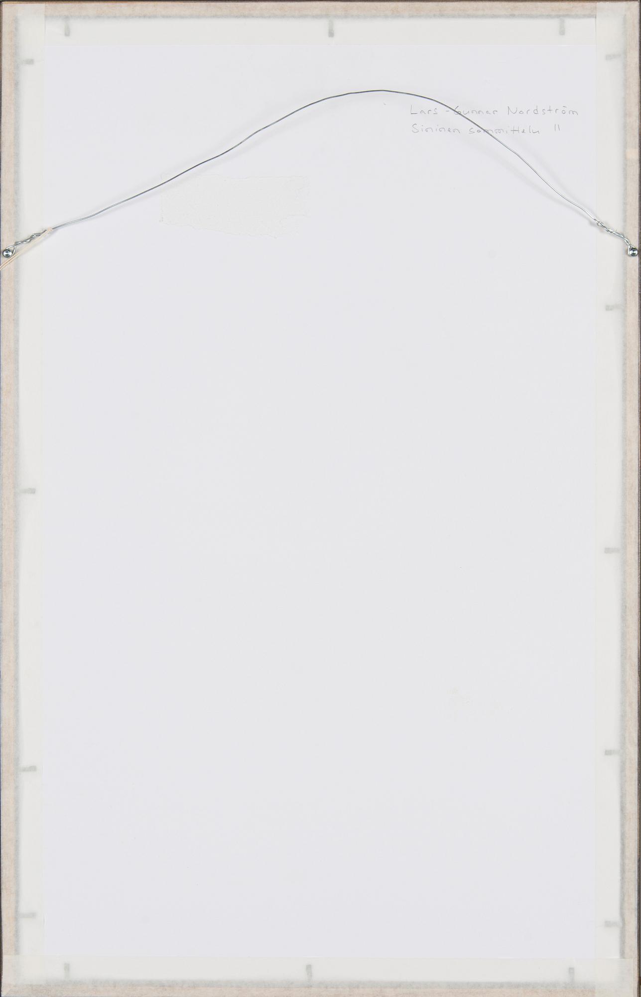 Lars-Gunnar Nordström, 'Blue composition II'.