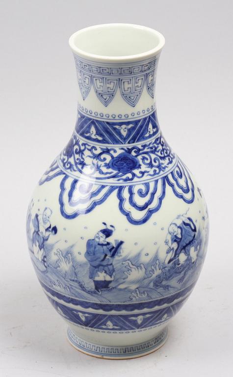 VAS, PORSLIN, 1800/1900-tal, Kina.