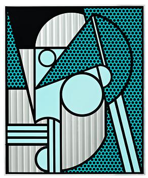 Roy Lichtenstein, "Modern head #4".