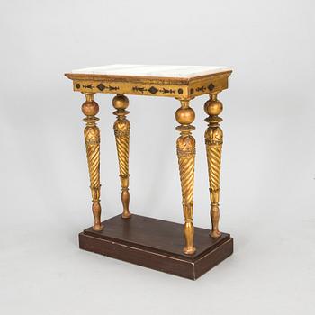 A late Gustavian console table, attributed to Jonas Frisk (Stockholm 1805-24).