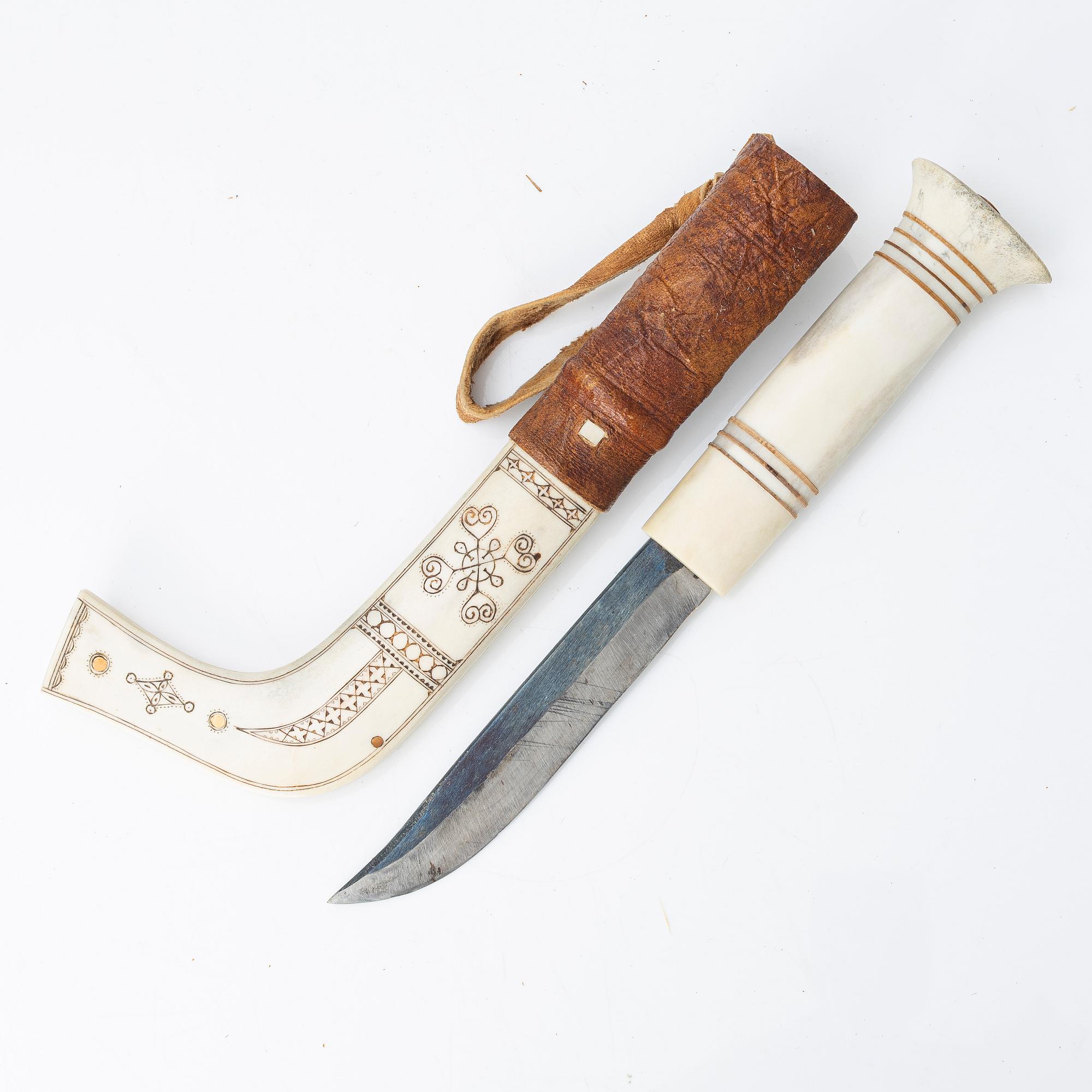 Johan Fankki, a signed knife.