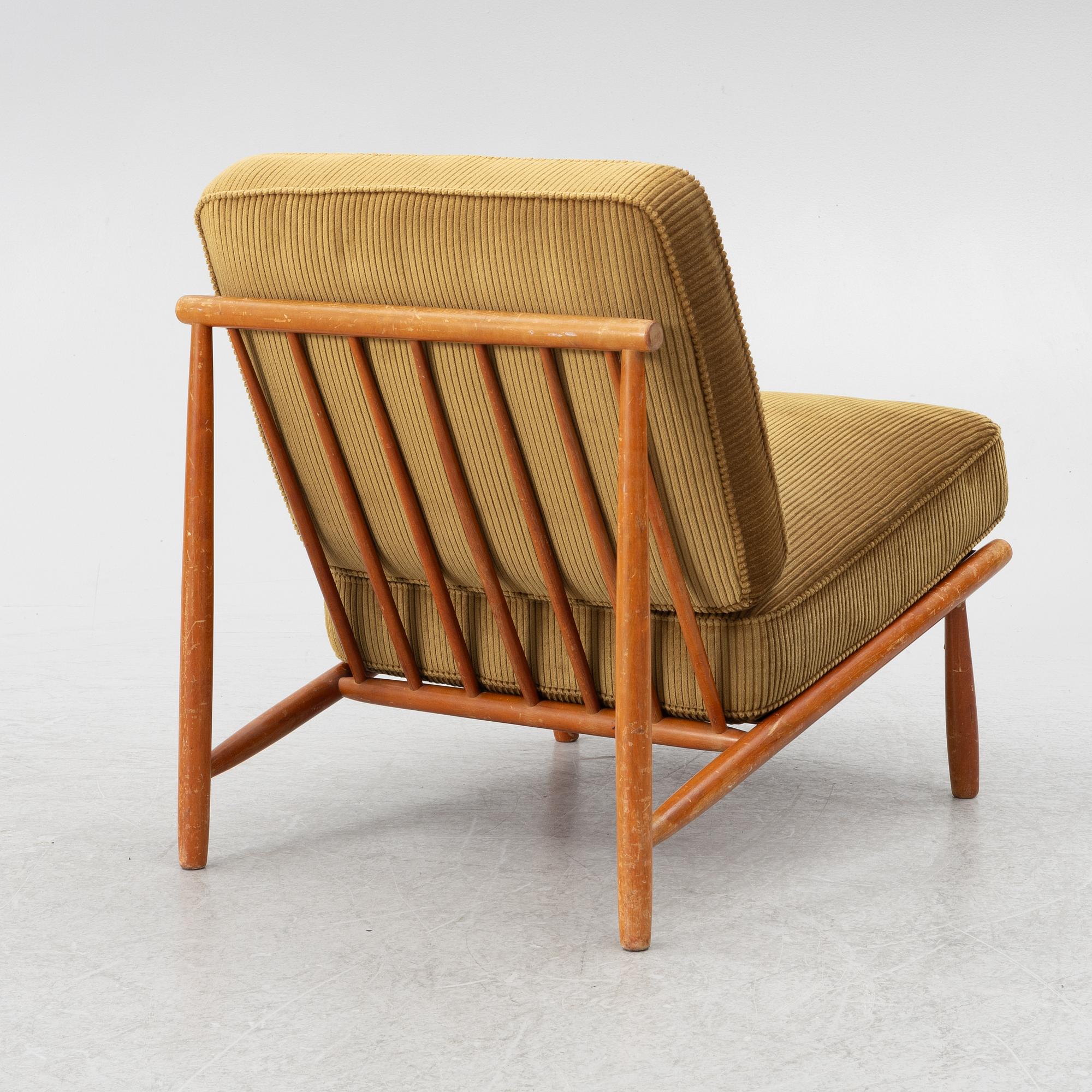 Alf Svensson, fåtölj, "Domus", Dux. 1960-tal.