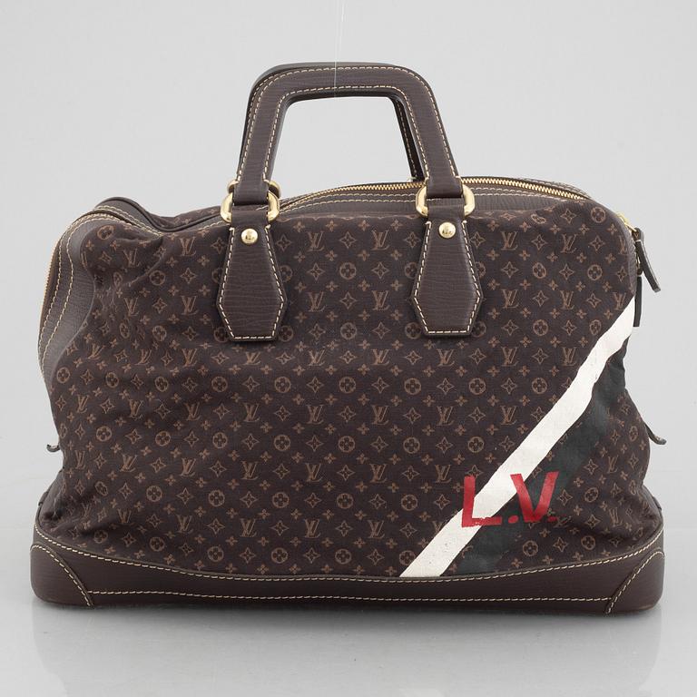 Louis Vuitton, väska, "Lin Ebene Caryall Initials", 2005.