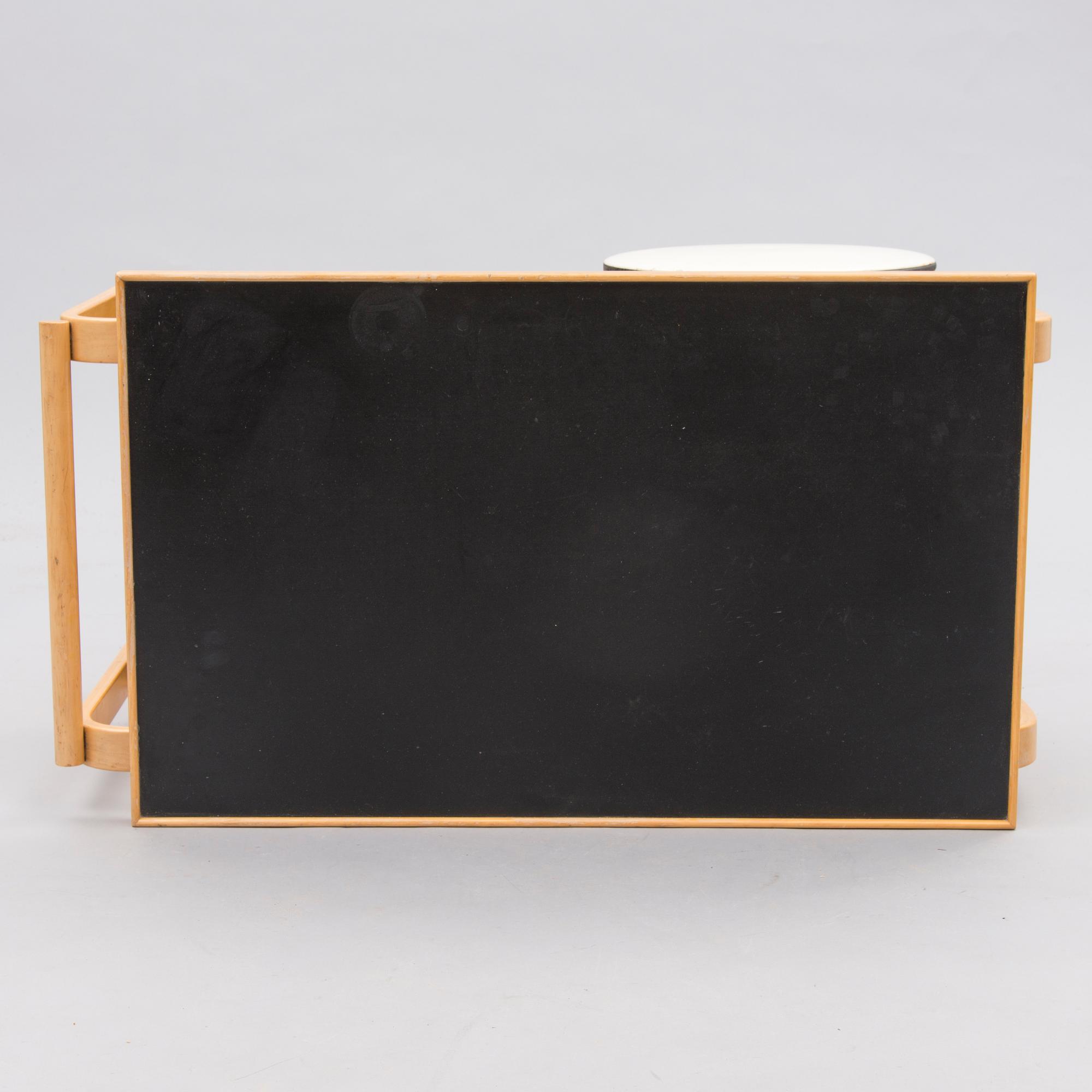 ALVAR AALTO, tarjoiluvaunu, malli 901, Artek 1960-luvun loppu.