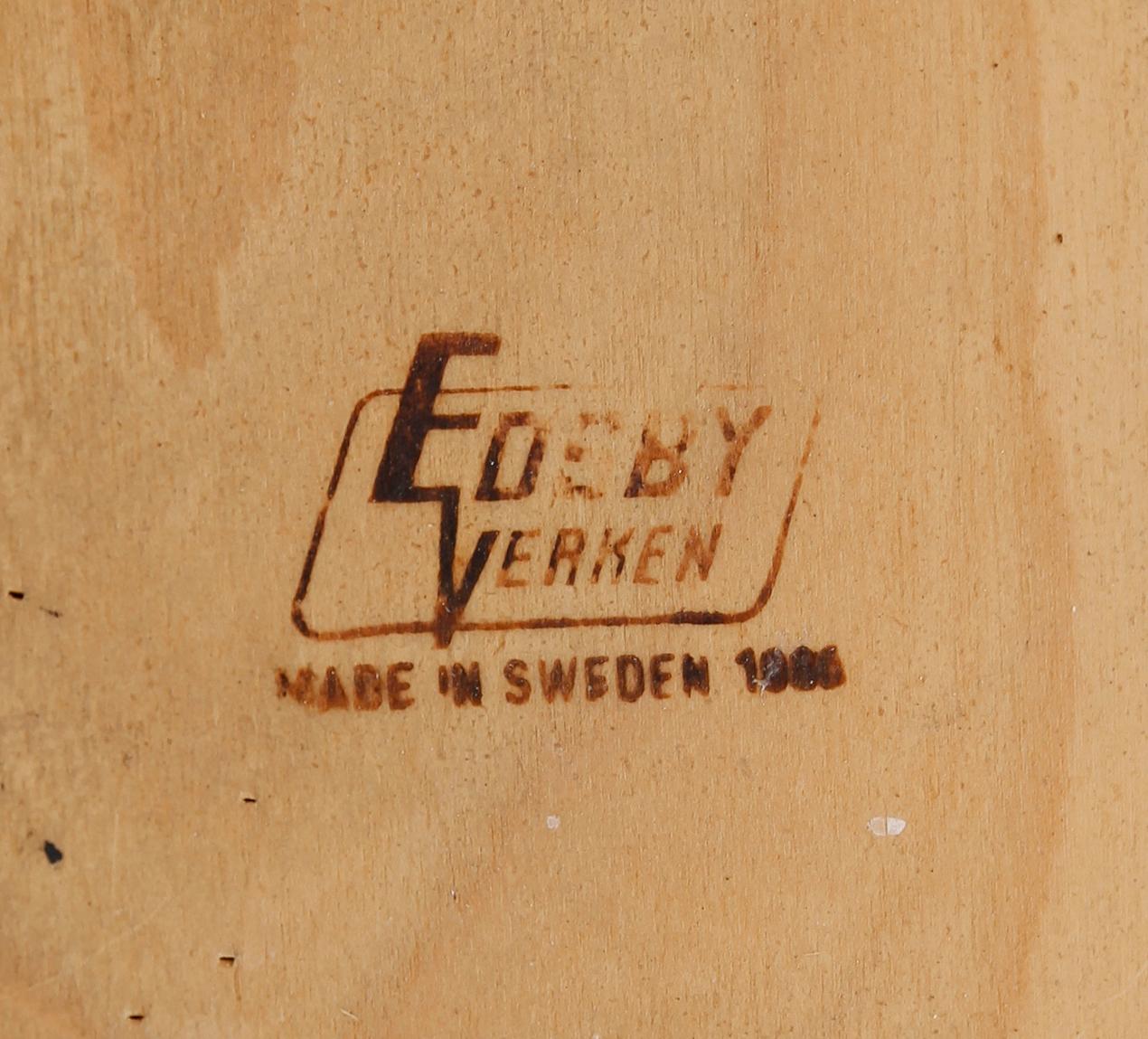 STOLAR, 4 st, "Fanett", Ilmari Tapiovaara, Edsbyverken, 1960-tal.