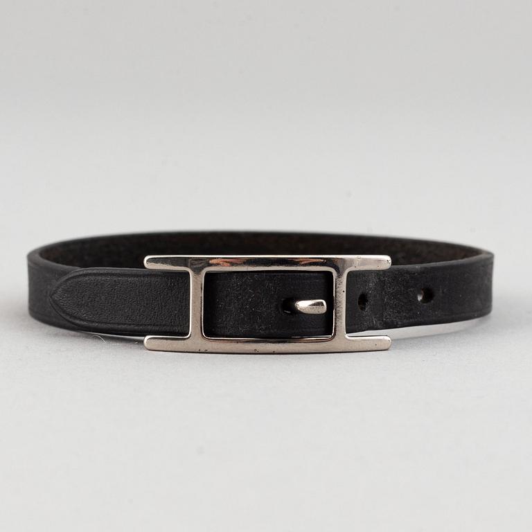 Hermès, two bracelets.
