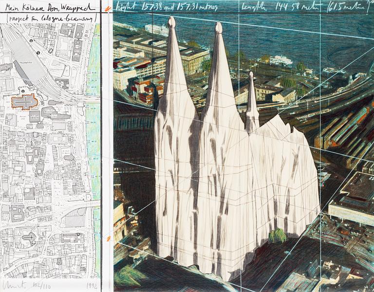 Christo & Jeanne-Claude, "Mein Kölner Dom, Wrapped".