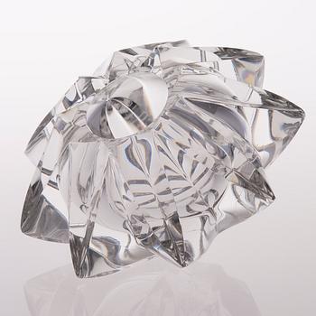 AIMO OKKOLIN, MALJAKKO, lasia, "Tähti" 6575, signeerattu Aimo Okkolin Riihimäen Lasi Oy.