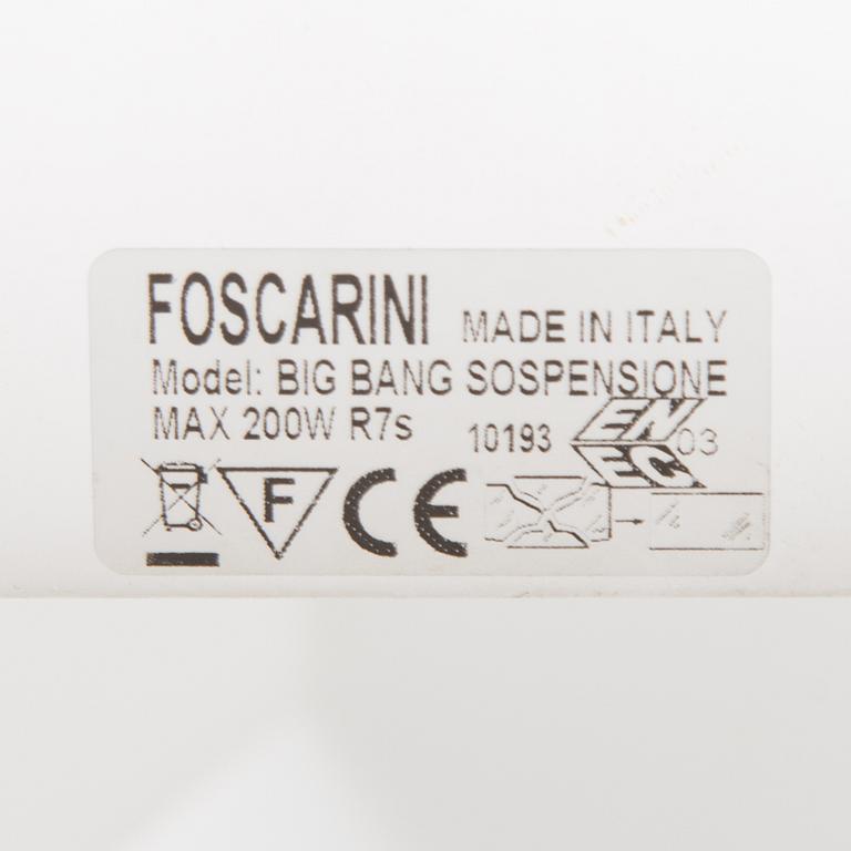 Enrico Franzolini & Vicente Garcia Jimenez, taklampa, "Big Bang", Foscarini, Italien.