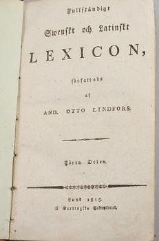 BÖCKER, 6 st, bl a "Les epreuves du sentiment...", 1700- och 1800-tal.