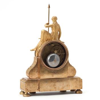 A french table clock first half of the 19th century.