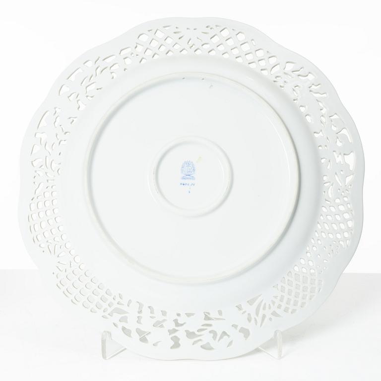 A 42-piece 'Chinese Bouquet' porcelain service and six 'Waldstein rose' coffee cups with saucers, Herend, Hungary.