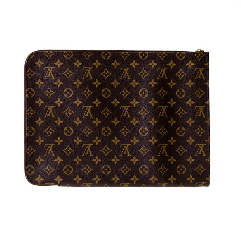 ATTACHÉVÄSKA, "Poche Documents", Louis Vuitton.