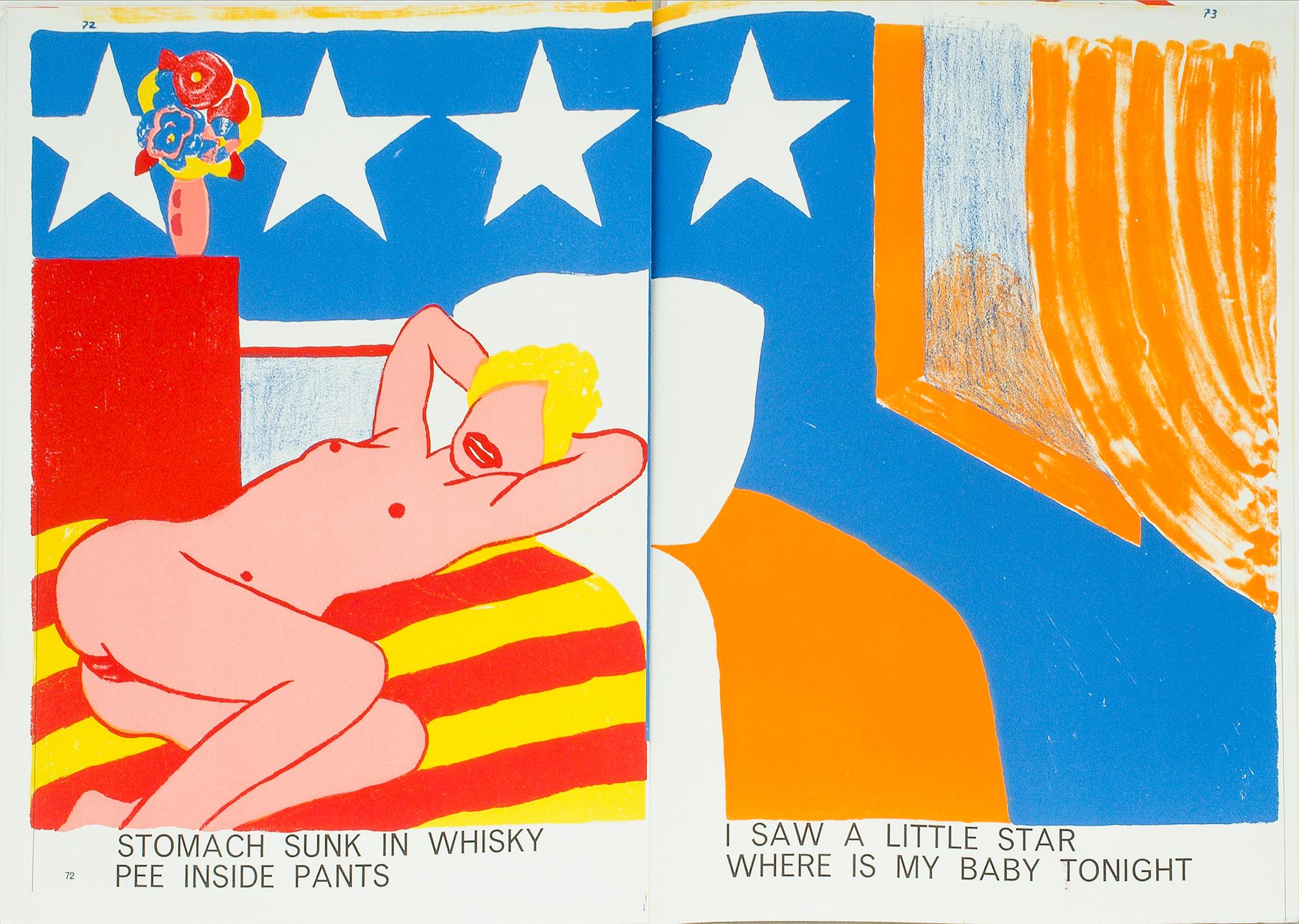 BOOK, "ONE CENT LIFE", Walasse Ting, edited by Sam Francis and published by E.W. Kornfeld, Bern, 1964. Edition 740/2000.