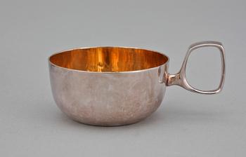 PUNSCHKOPPAR, 14 st, silver, Erik Löfman, MGAB, Uppsala, 1974 och 1976. Total vikt ca 600 gram.