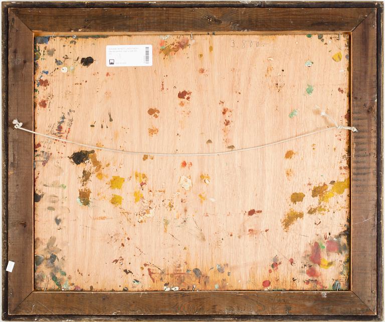 BENGT LINDSTRÖM, olja på pannå, sign o dat 59.