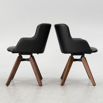 Studio Kronos, six "Mulan" chairs, Cattelan, Italia.