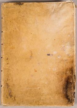 CHANSONNIER, pergament, ca 1500-1600-tal.