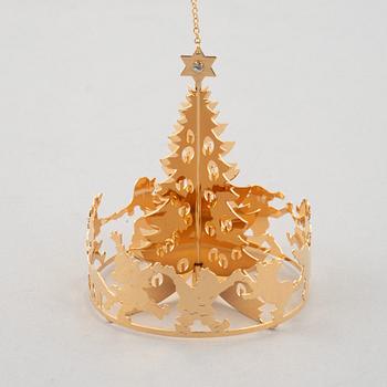 Georg Jensen, Christmas tree decorations, Denmark, 1980s-90s (14 pcs).