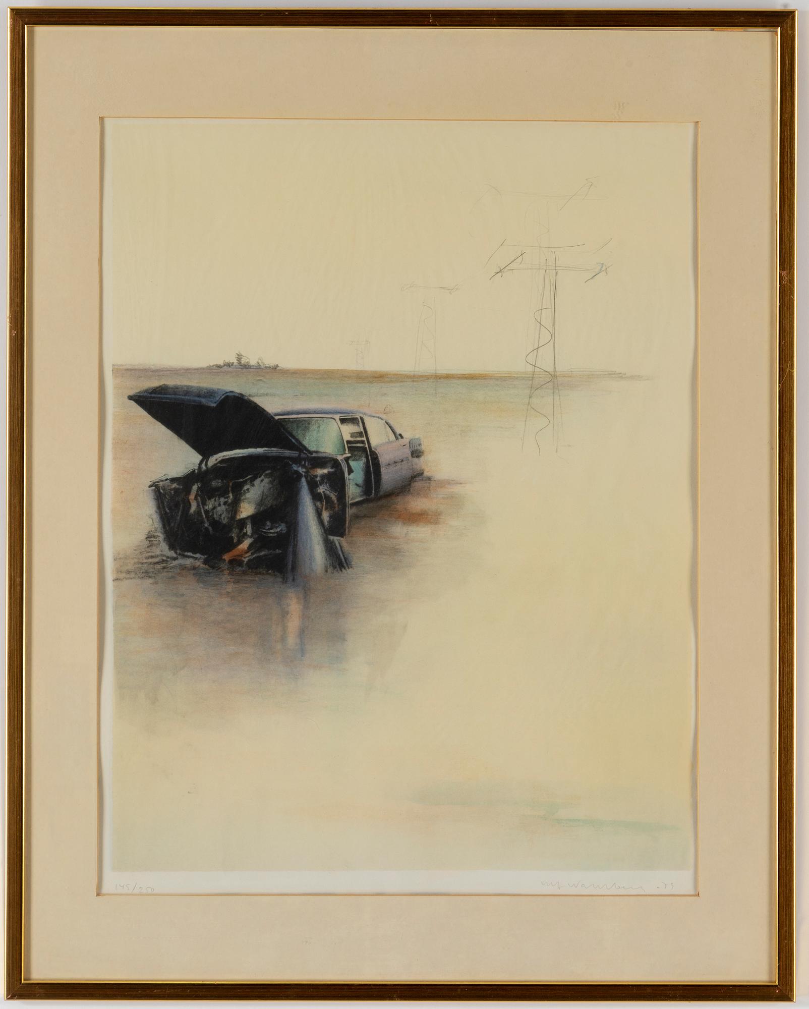 ULF WAHLBERG, litograph in colours, 1979, signed 145/250.