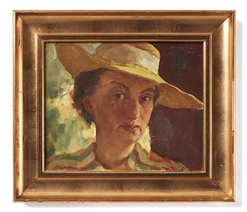 Lotte Laserstein, Self-portrait.