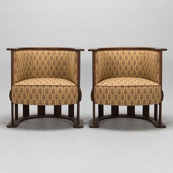 Pair of early 20th-century armchairs.