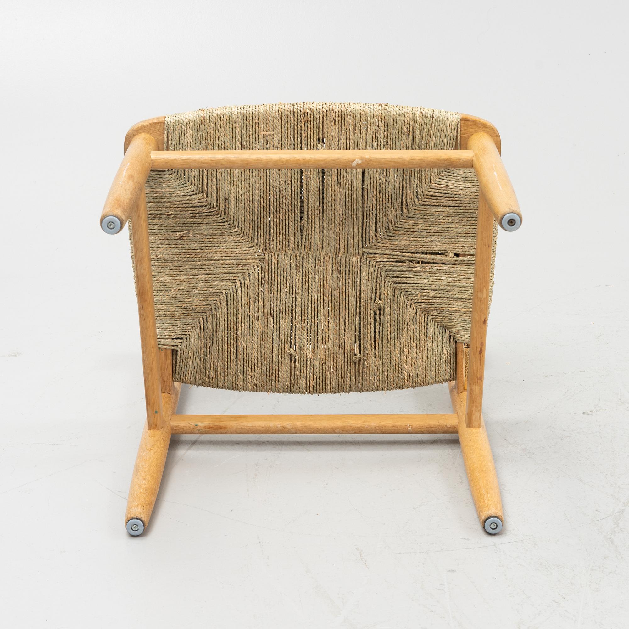 Børge Mogensen, six "Öresund" oak chairs, Karl Andersson & sons, 1970s.