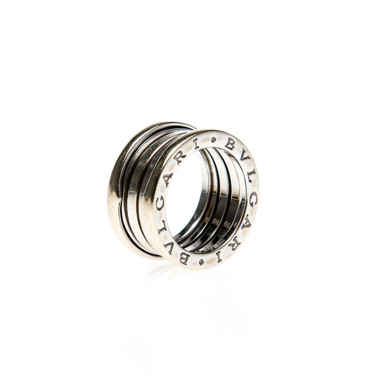 RING, 18K vitguld, "B.Zero1", Bulgari. Vikt ca 11,7 g.