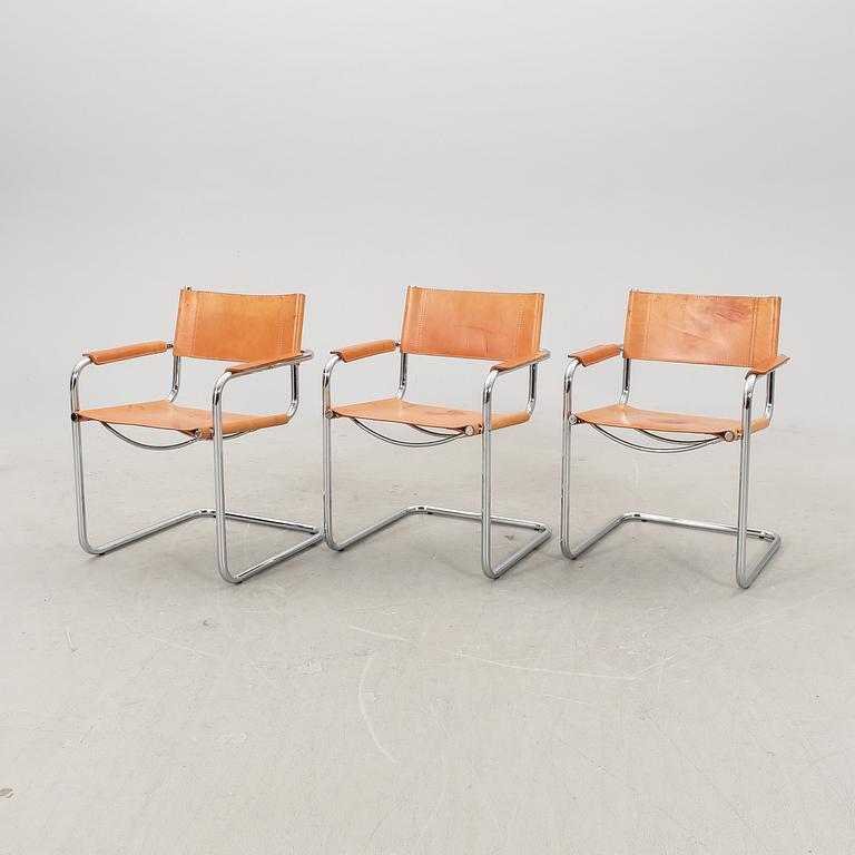 Karmstolar 5 st Italien sent 1900-tal.