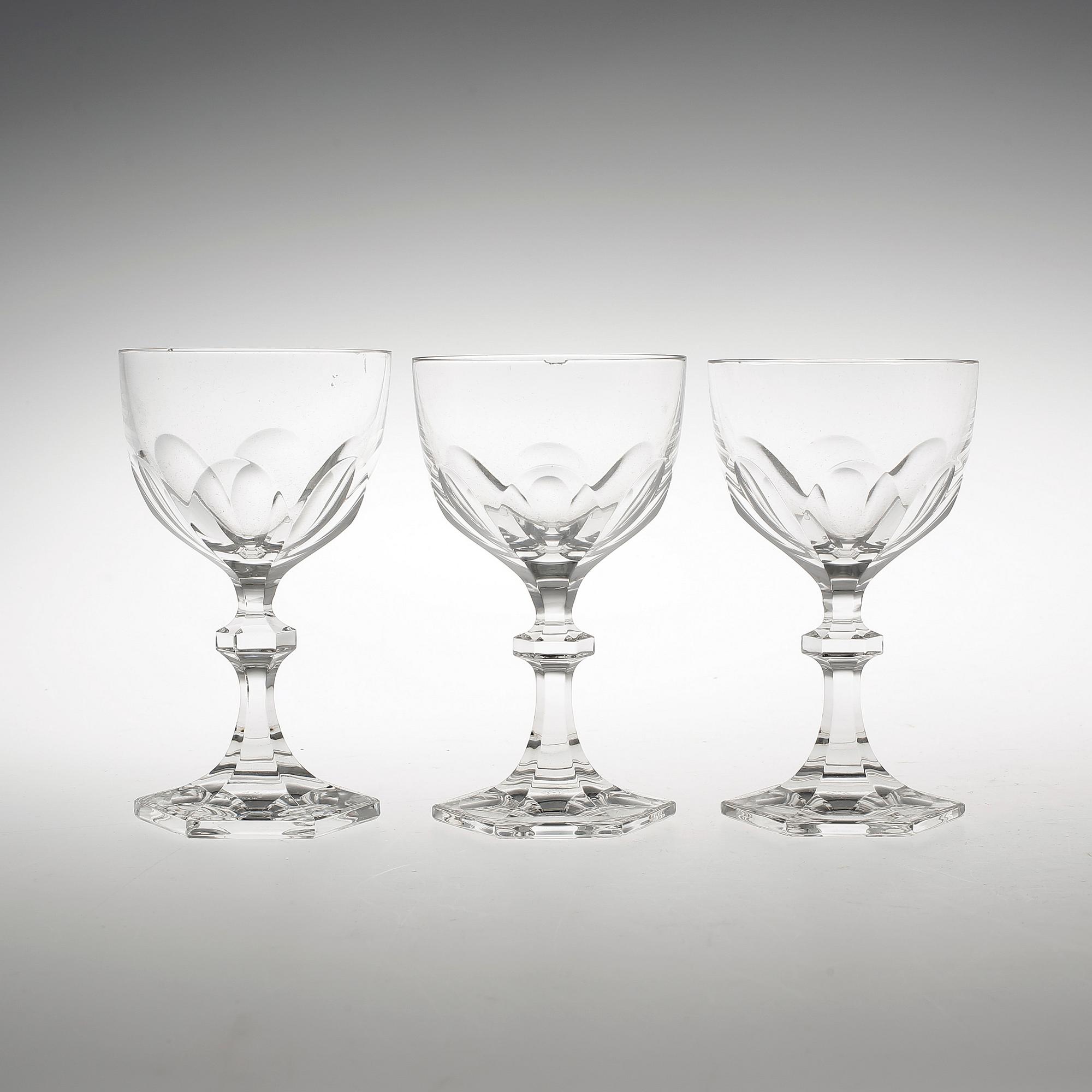 VINGLAS, 18 st, snarlika, Villeroy & Boch.