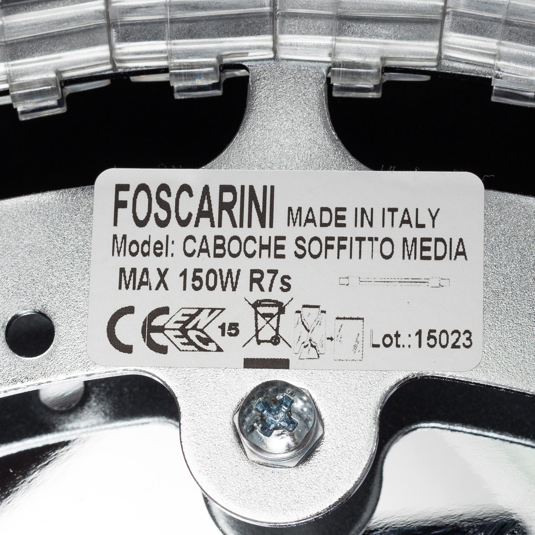 PATRICIA URQUIOLA & ELIANA GEROTTO, plafond "Caboche", Foscarini, Italien.