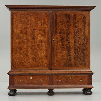 A Swedish late baroque cabinet, first half of the 18th century.