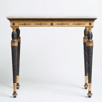 KONSOLBORD, Stockholmsarbete 1800-talets början, Sengustavianskt.