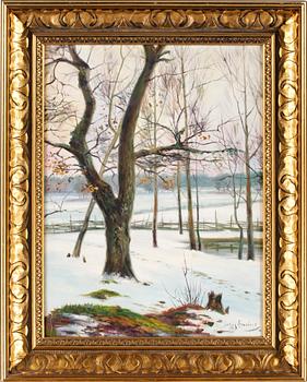 JULIUS GRANBERG, olja på duk, sign o dat-08.