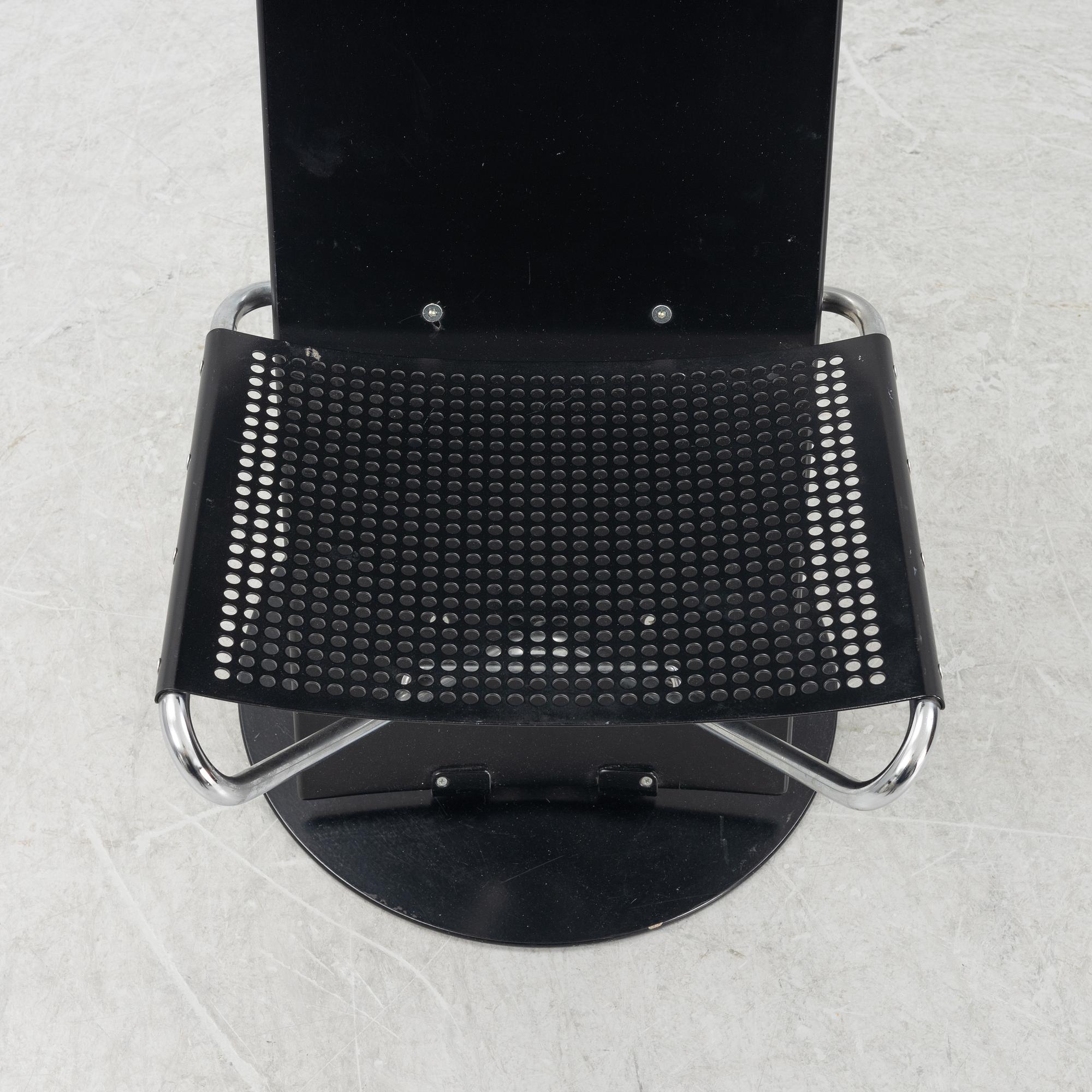 Börge Lindau & Bo Lindecrantz, stol, "plankan", För Svenssons i Lammhult.